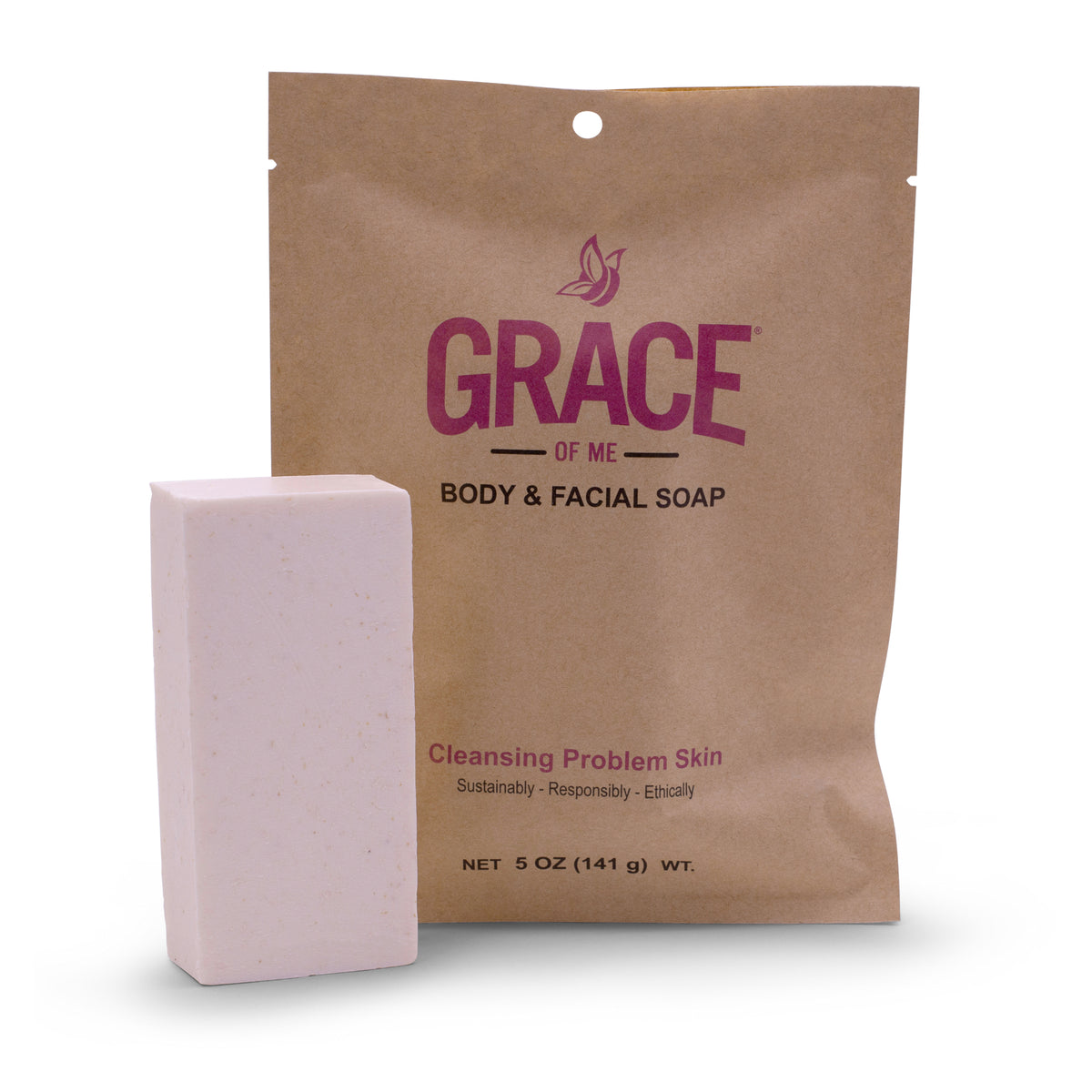 2% Pyrithione Zinc Soap - Cinnamon Oatmeal – Grace of Me