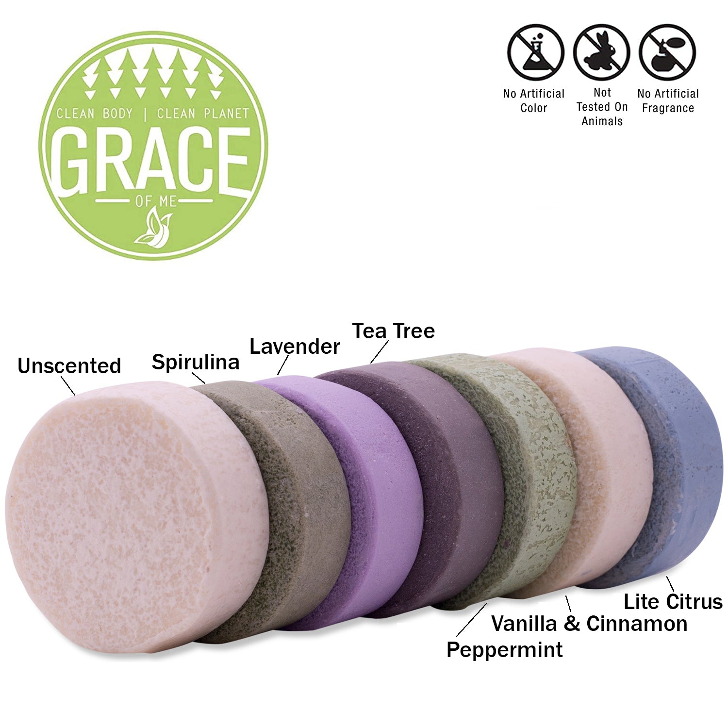 Shampoo Bar - Peppermint – Grace of Me